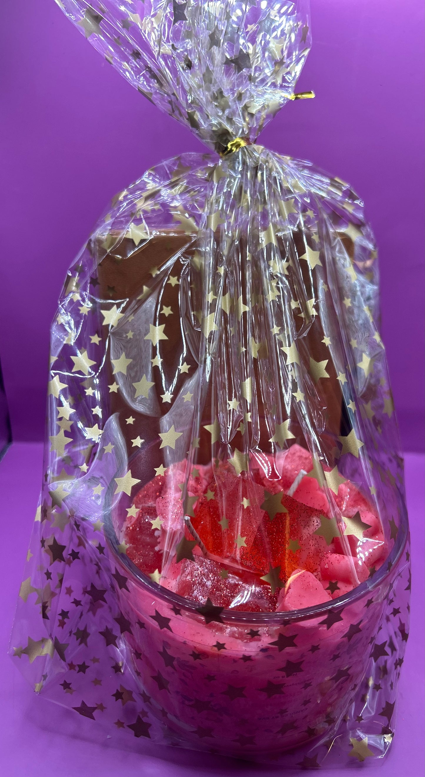 Candle w/ Journal Cherry Blossom 100% Soy