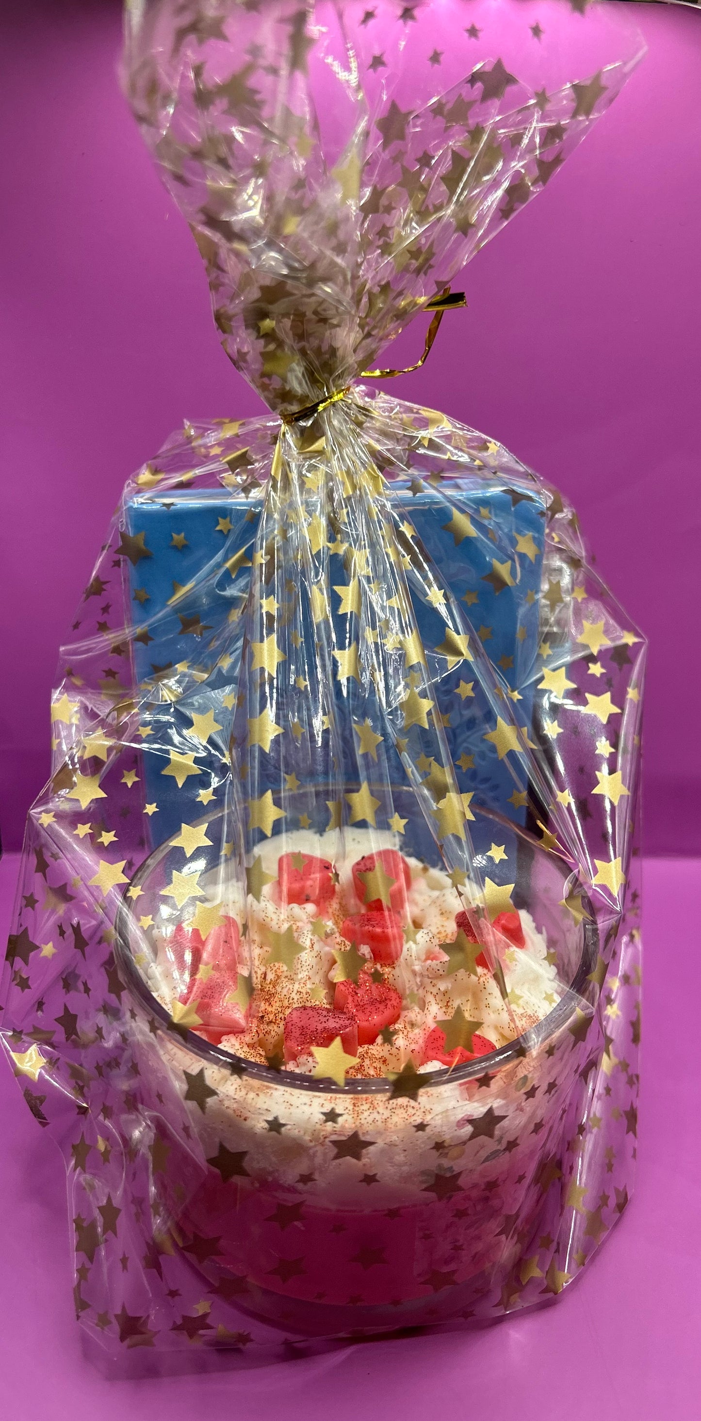 Candle W/Journal, cherry blossom** ALCOHOL FREE ** PHTHALATE FREE ** 100% CONCENTRATED soy wax