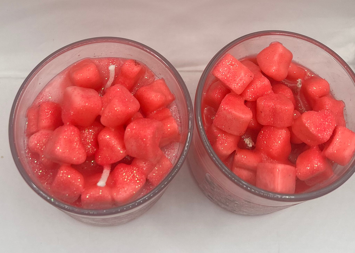 Candle blossoming cherry