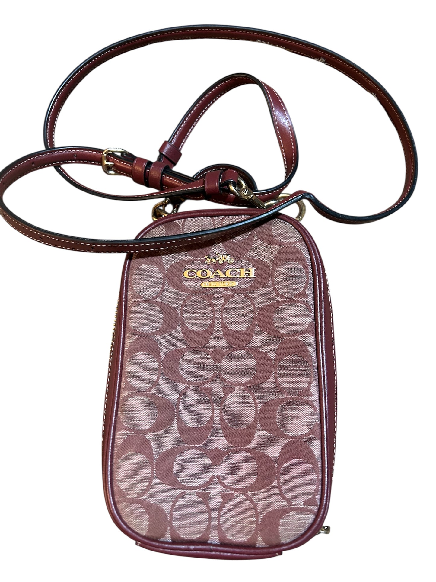 Purple Coach Crossbody