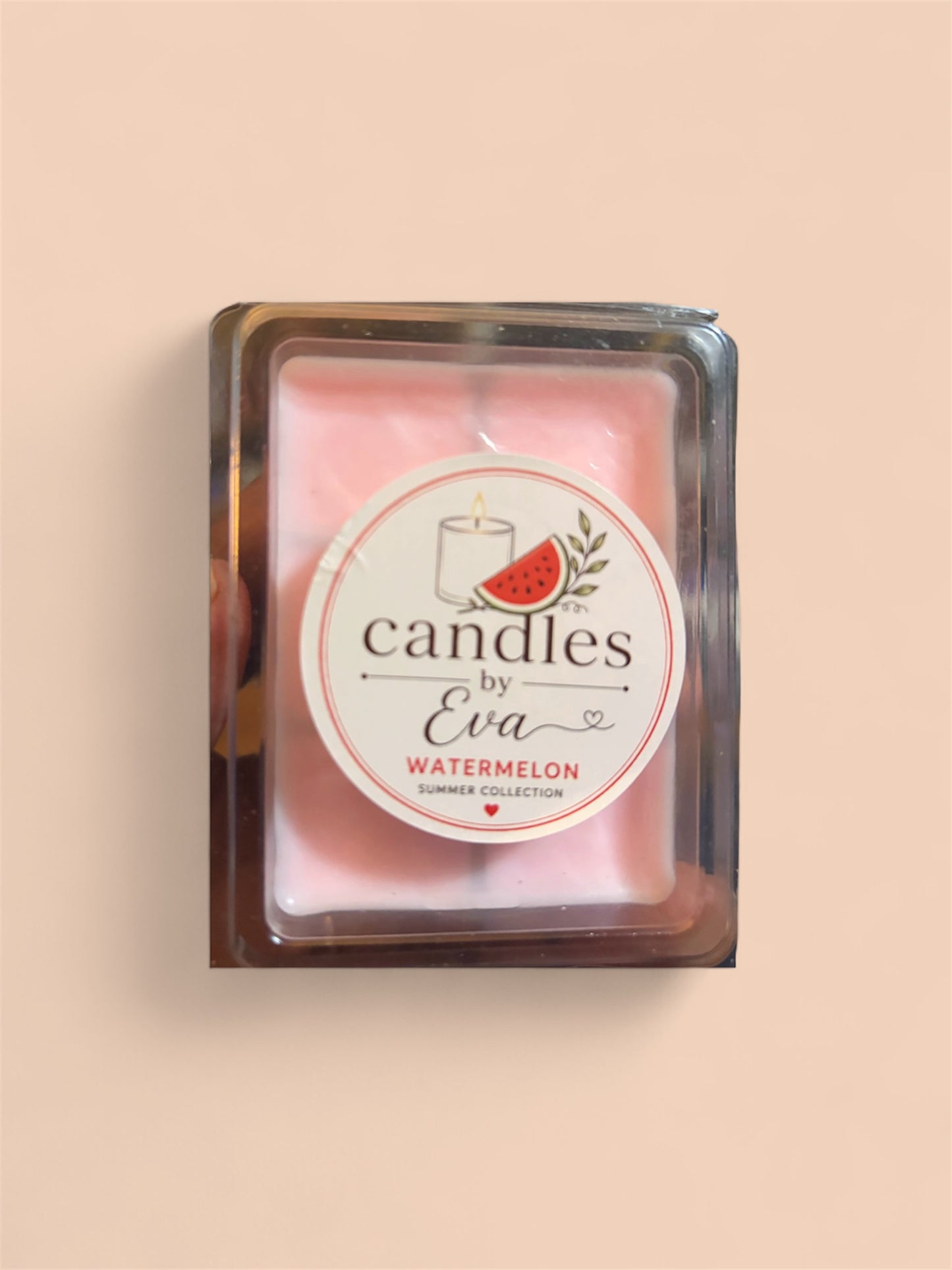Strawberry candle melts