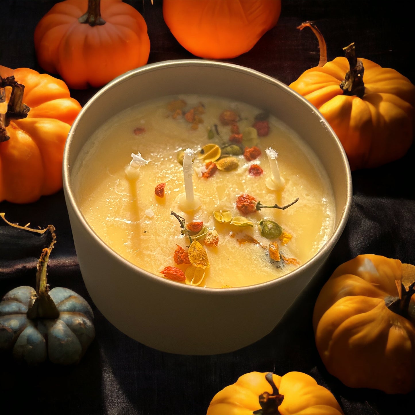 Candles Holiday Pumpkin Pie