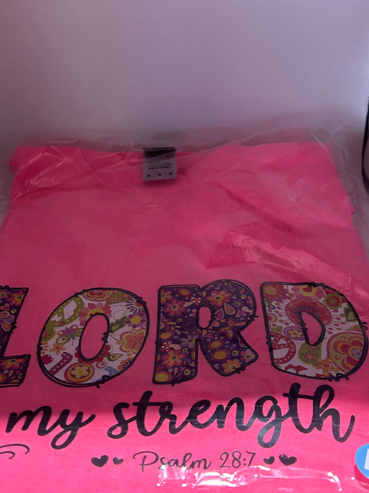 T-shirt, Lord, my strength