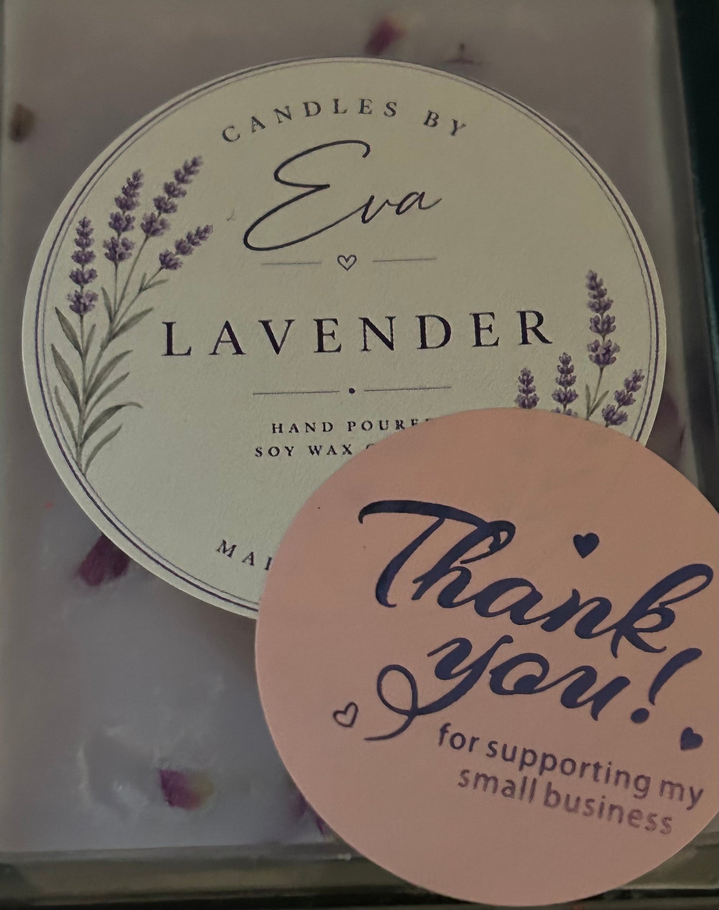 Candle Lavender