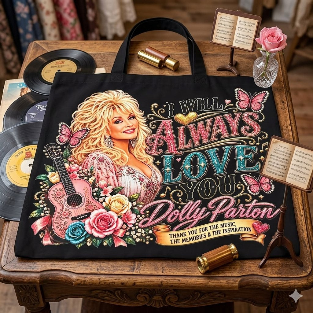 Dolly Pardon Canvas tote bag