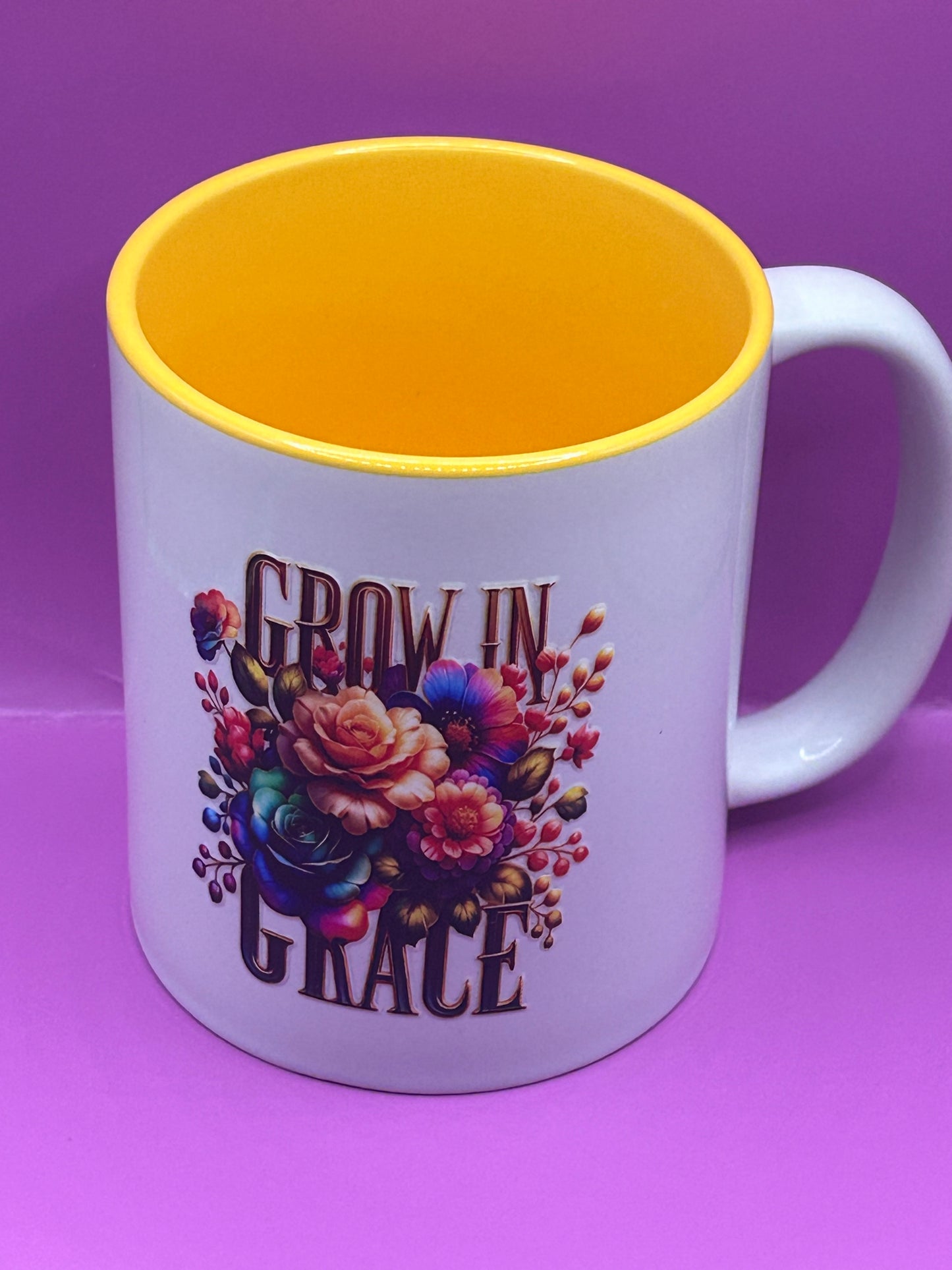 Coffee mug grow in grace