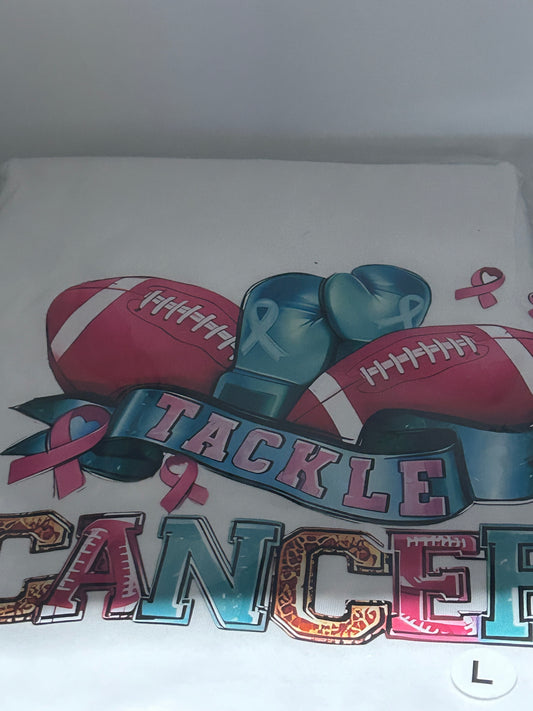 T-shirt tackle cancer