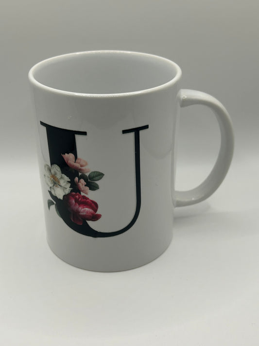 Alphabet coffee mug,U