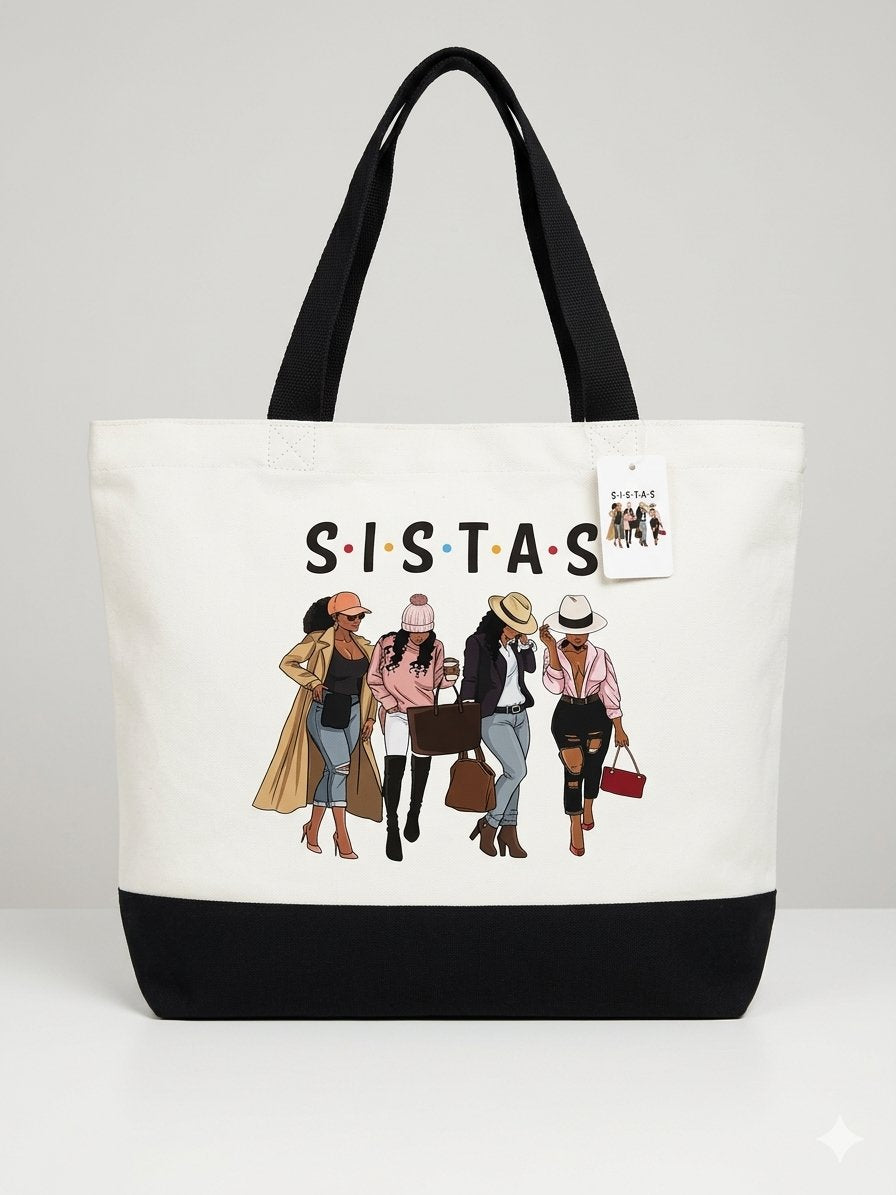 Large Sistas tote bag
