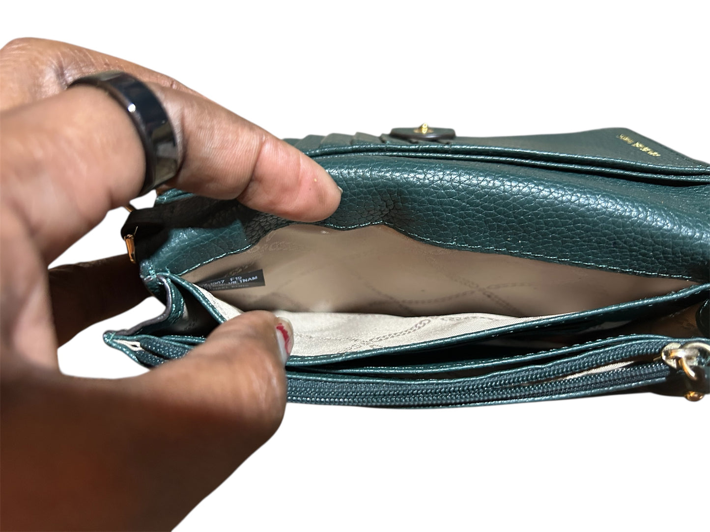 Green Michael Kors Cross Body bag